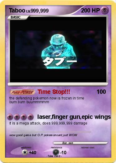 Pokemon Taboo