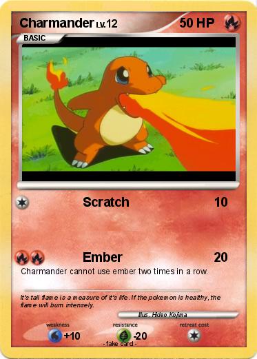 Pokemon Charmander