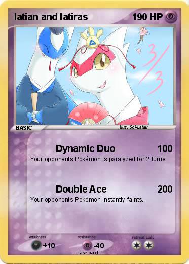 Pokemon latian and latiras