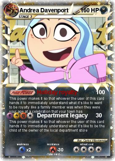 Pokemon Andrea Davenport