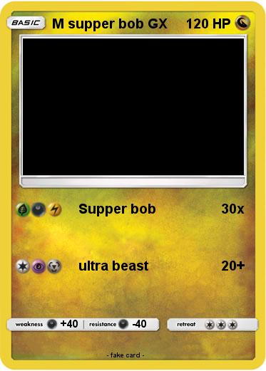 Pokemon M supper bob GX