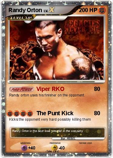 Pokemon Randy Orton