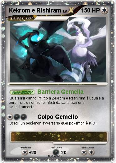Pokemon Kekrom e Rishiram
