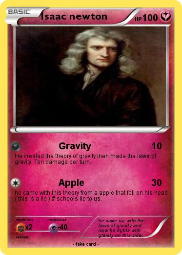 Pokemon Isaac newton
