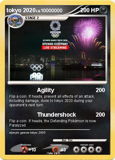 Pokemon tokyo 2020