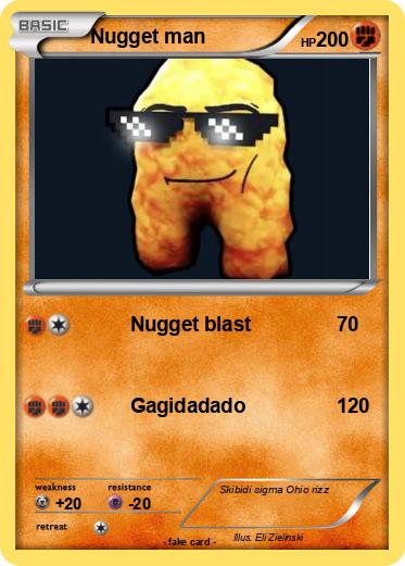 Pokemon Nugget man
