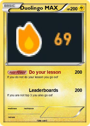 Pokemon Duolingo MAX