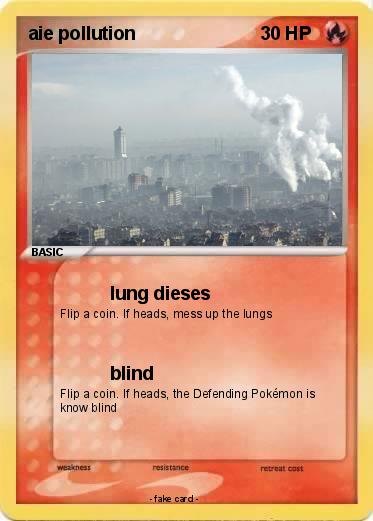 Pokemon aie pollution