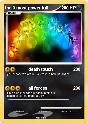 Pokemon the 9 most power full