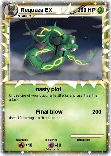 Pokemon Requaza EX