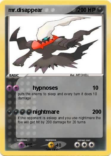 Pokemon mr.disappear