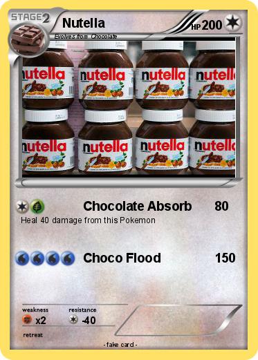 Pokemon Nutella