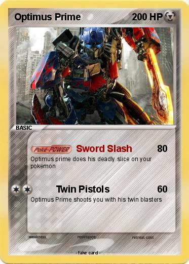 Pokemon Optimus Prime