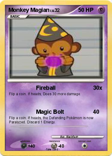 Pokemon Monkey Magian
