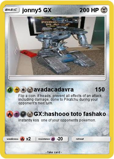 Pokemon jonny5 GX