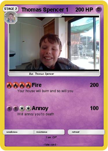 Pokemon Thomas Spencer 1