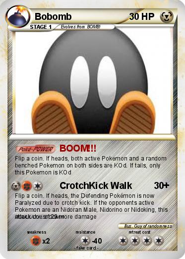 Pokemon Bobomb