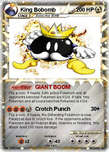 Pokemon King Bobomb