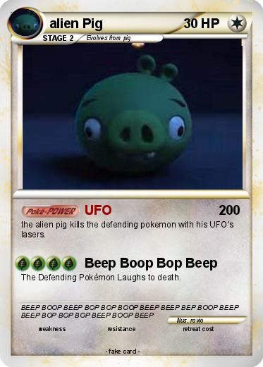 Pokemon alien Pig