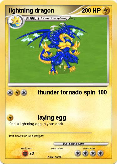 Pokemon lightning dragon
