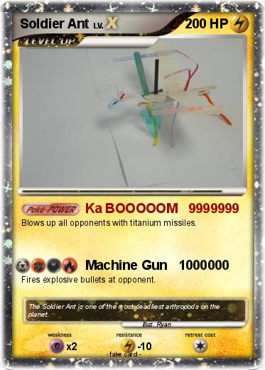 Pokemon Soldier Ant