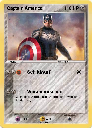 Pokemon Captain America