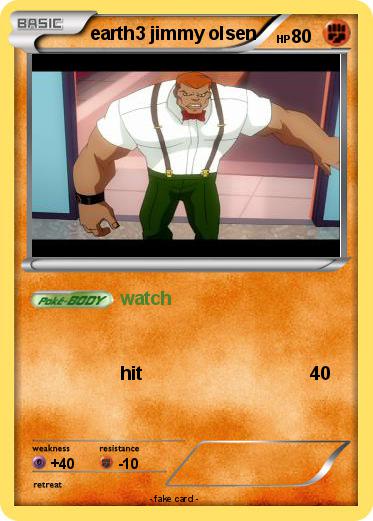 Pokemon earth3 jimmy olsen