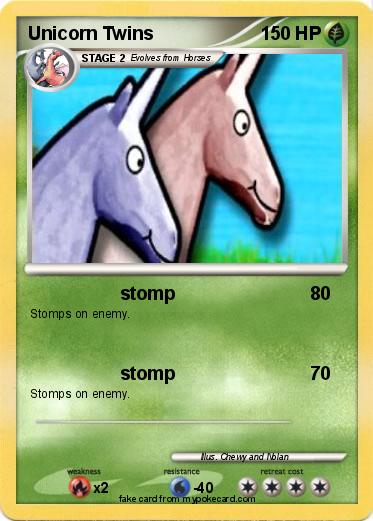 Pokemon Unicorn Twins