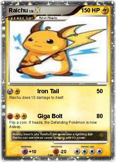 Pokemon Raichu