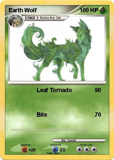 Pokemon Earth Wolf