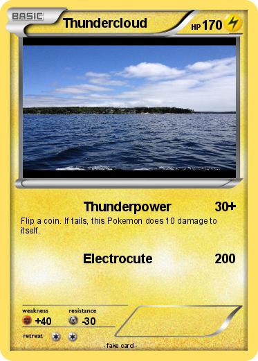 Pokemon Thundercloud