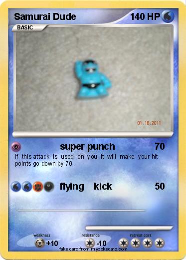 Pokemon Samurai Dude