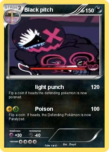 Pokemon Black pitch