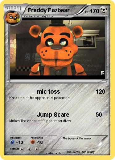Pokemon Freddy Fazbear