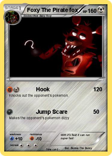 Pokemon Foxy The Pirate fox