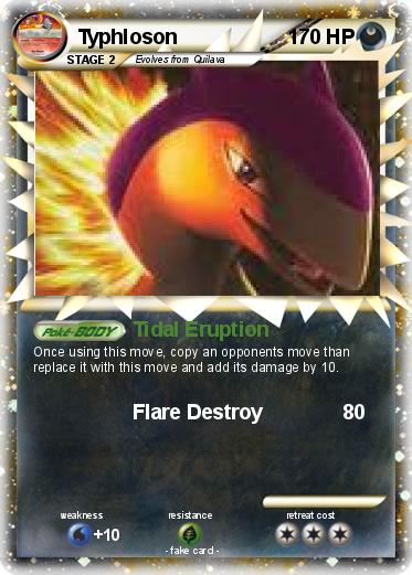 Pokemon Typhloson