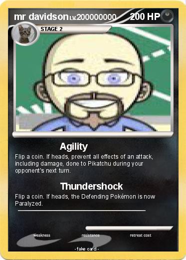 Pokemon mr davidson