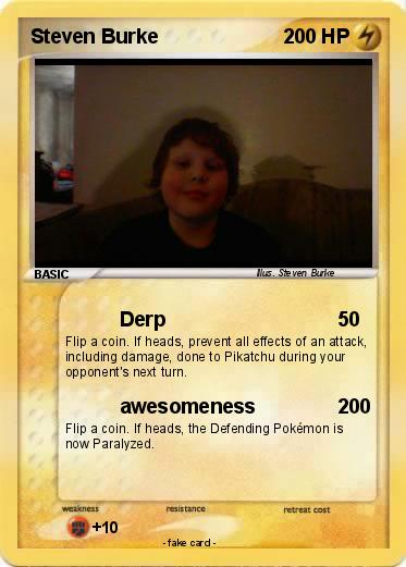 Pokemon Steven Burke