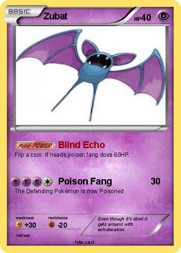 Pokemon Zubat