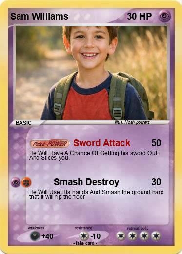 Pokemon Sam Williams