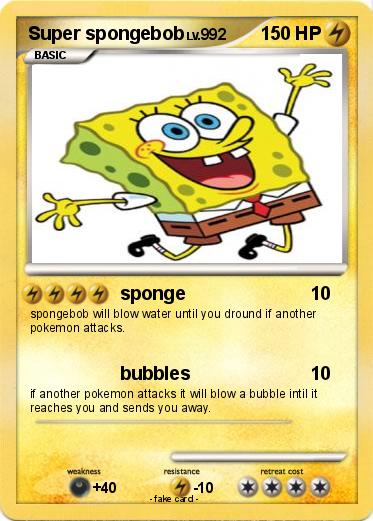 Pokemon Super spongebob