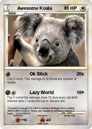 Pokemon Awesome Koala