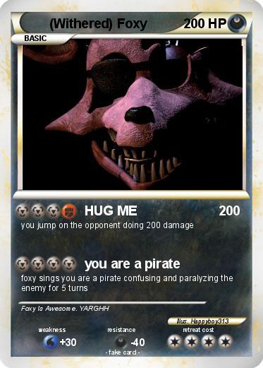 Pokemon (Withered) Foxy