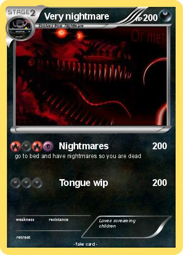 Pokemon Very nightmare