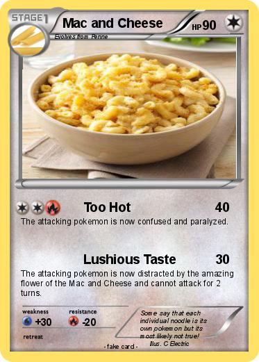 Pokemon Mac and Cheese