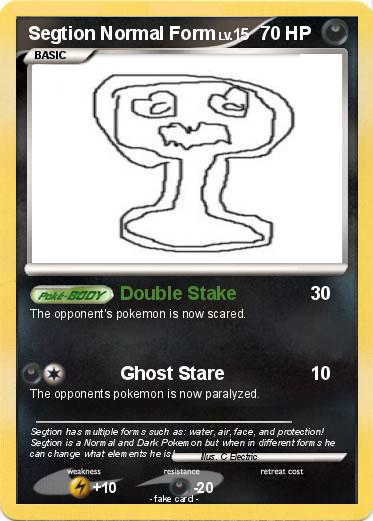 Pokemon Segtion Normal Form