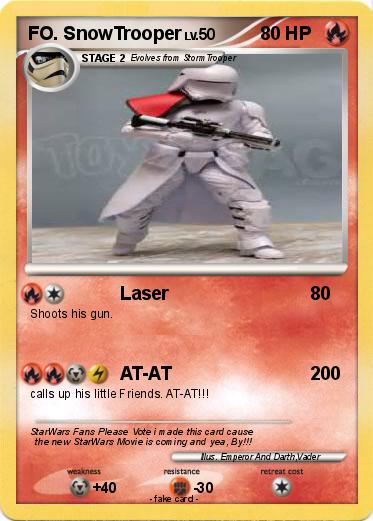 Pokemon FO. SnowTrooper