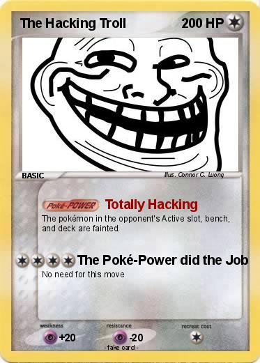 Pokemon The Hacking Troll
