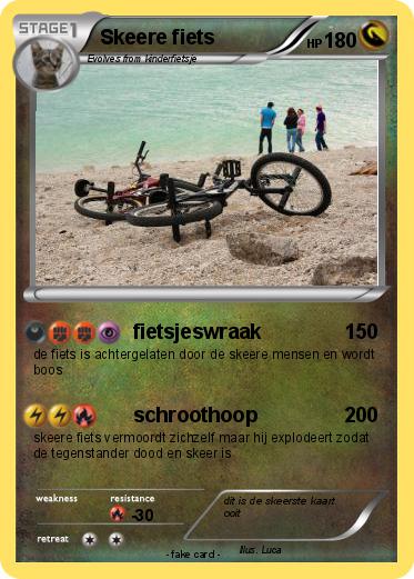 Pokemon Skeere fiets