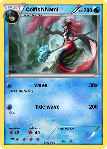 Pokemon Coifish Nami